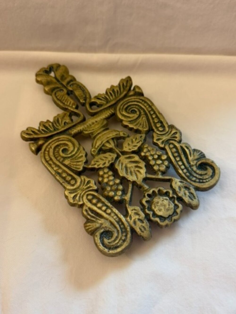 Vintage Brass Trivet